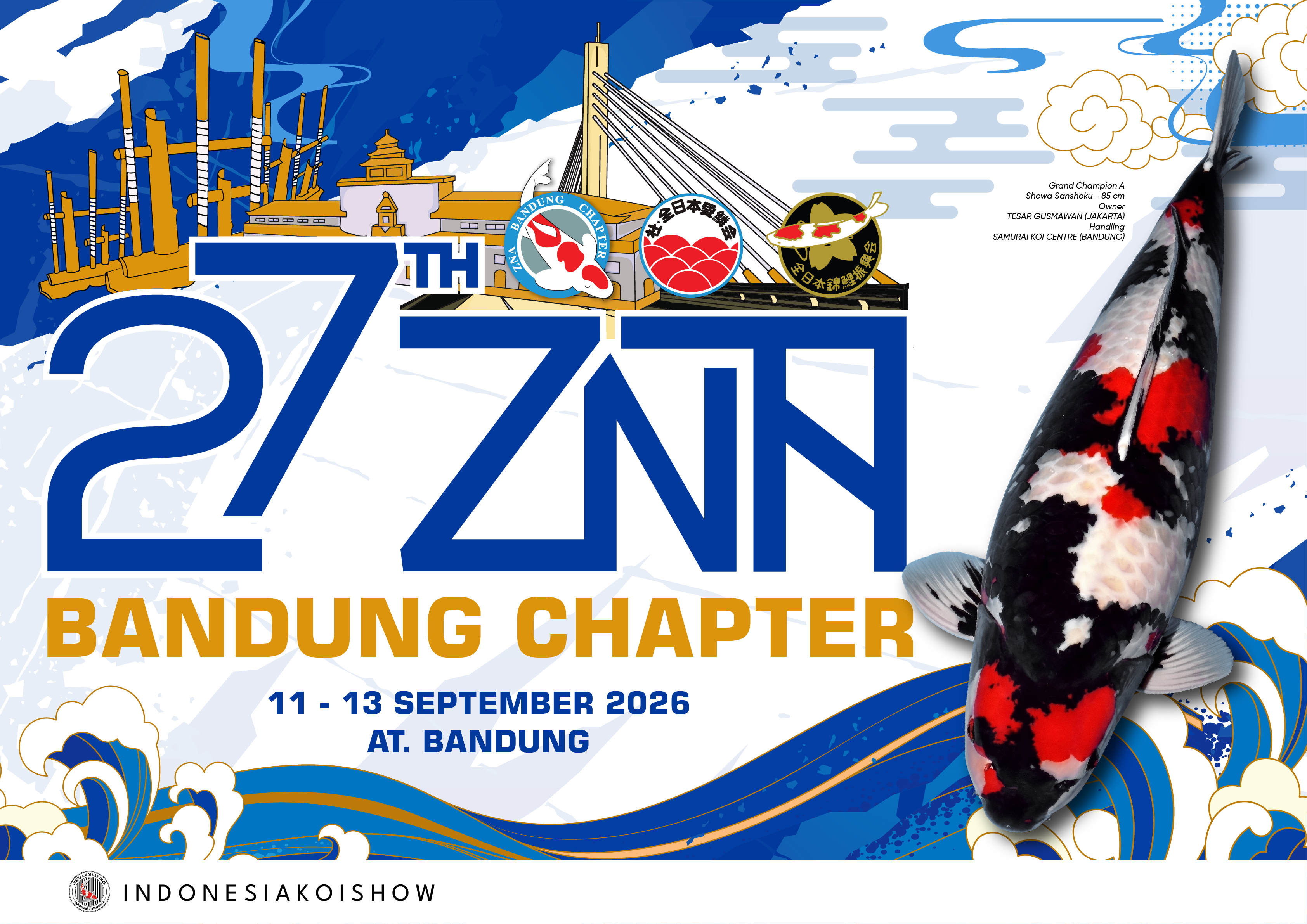 27th ZNA Bandung Chapter Koi Show
